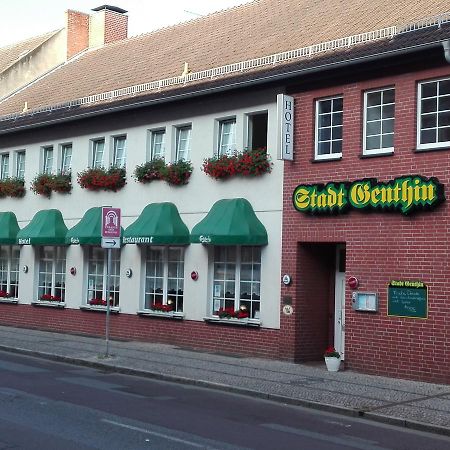 Hotel & Restaurant Stadt Genthin Dış mekan fotoğraf